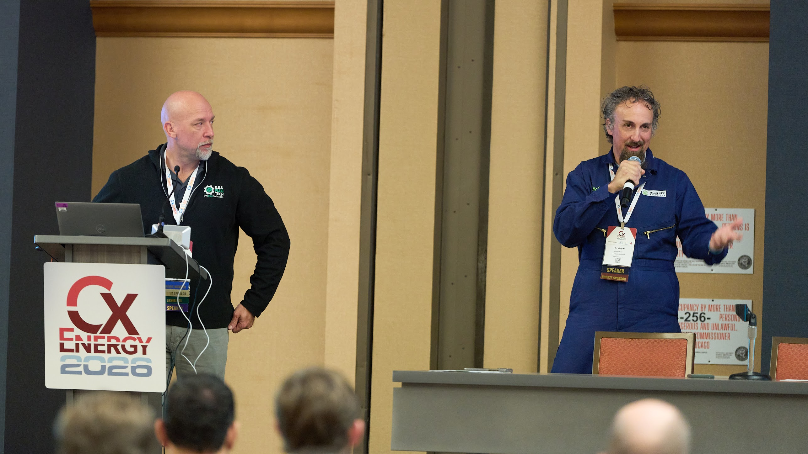 Andrew Rodgers and Andy Heitman at CxEnergy 2026
